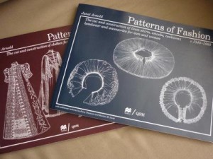 the books Patterns of Fashion 3 and 4 